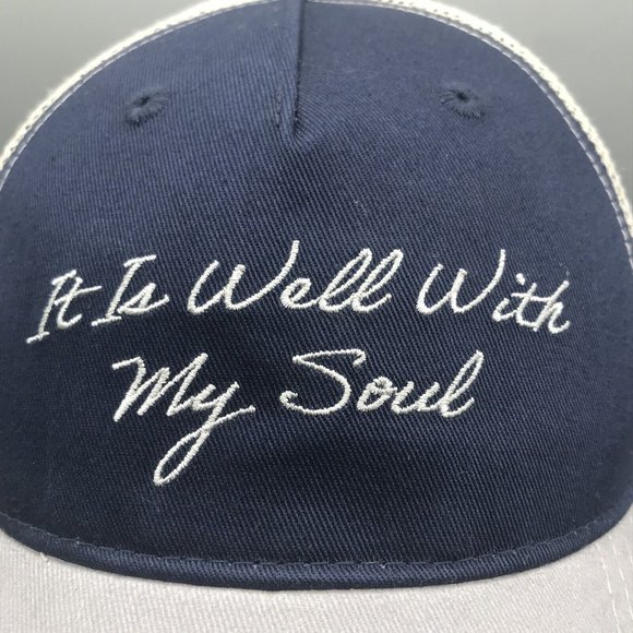 "It is Blessed With My Soul" Blessed Girl Womens Christian Cap Hat Adjustable - Picture 2 of 8